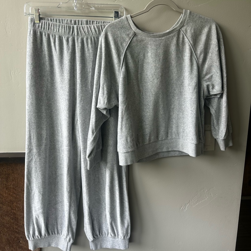 Suzi Kondi Velour Track Suit.
